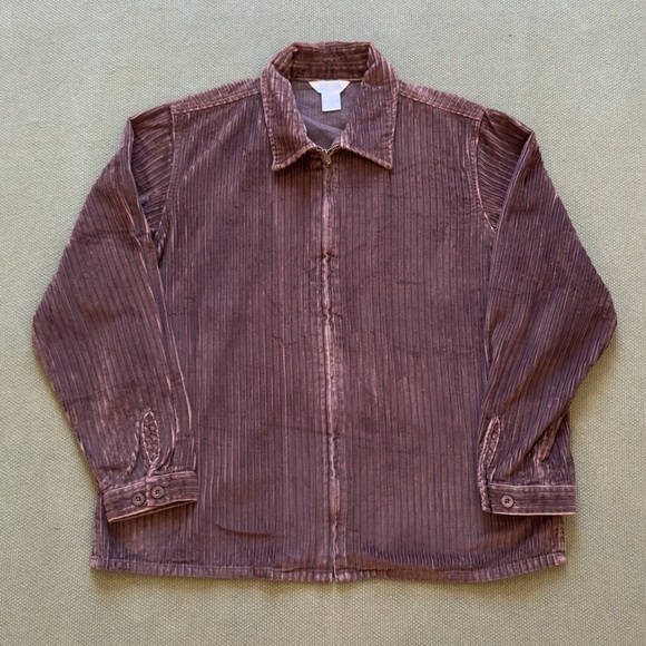 Vintage Northern Reflections Full Zip Thick Corduroy Jacket - Picture 1 of 13